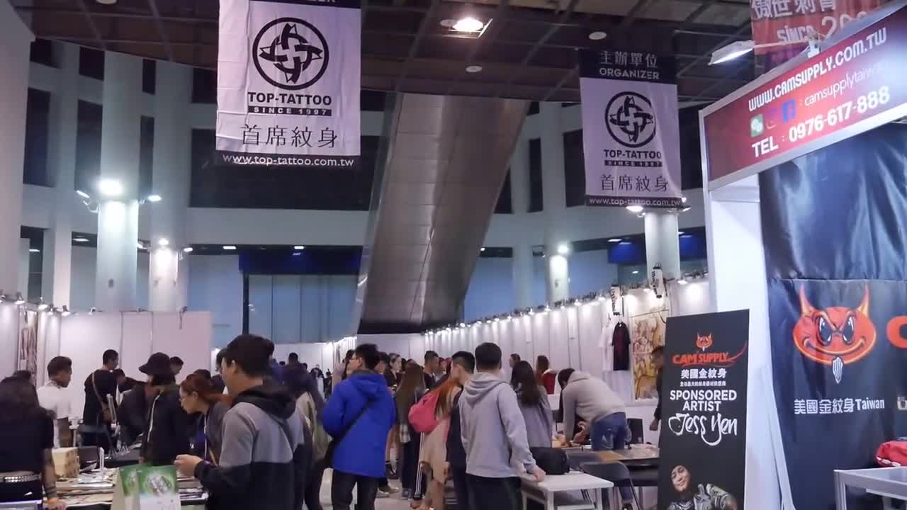 2017 第八屆 刺青展   大會總冠軍  TAIWAN TATTOO CONVENTION 台灣國際紋身藝術展 影片