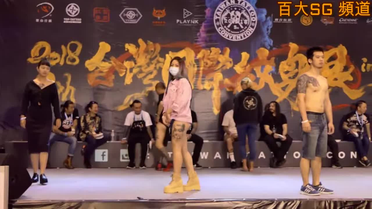 2018 台灣國際紋身藝術展 刺青展 最佳 幾何圖騰小圖 TAIWAN TATTOO CONVENTION