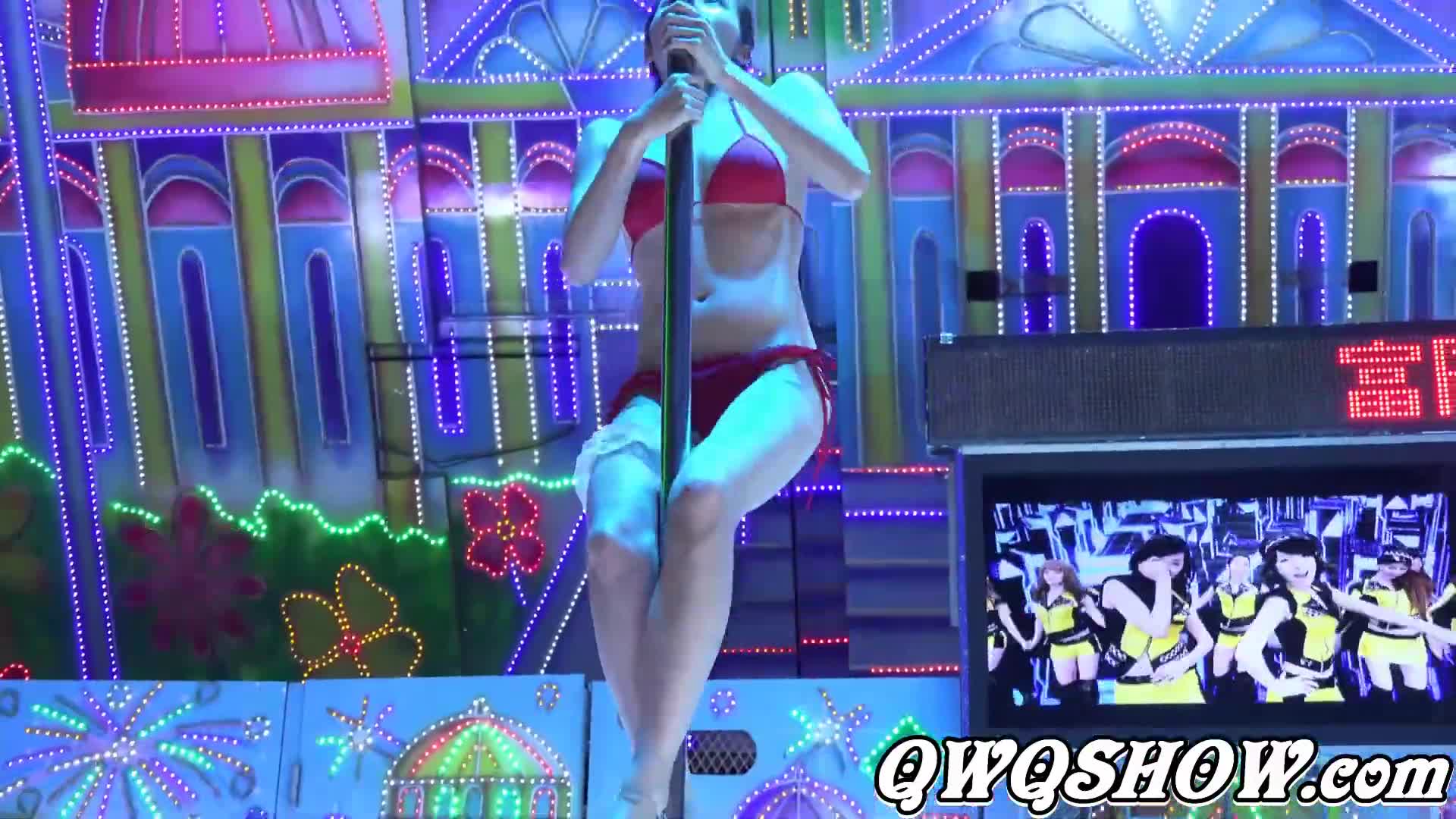 中元普渡辣妹鋼管秀(418) & Pole dance show & セクシーダンス & เต้นเซ็กซี่ & 섹시댄
