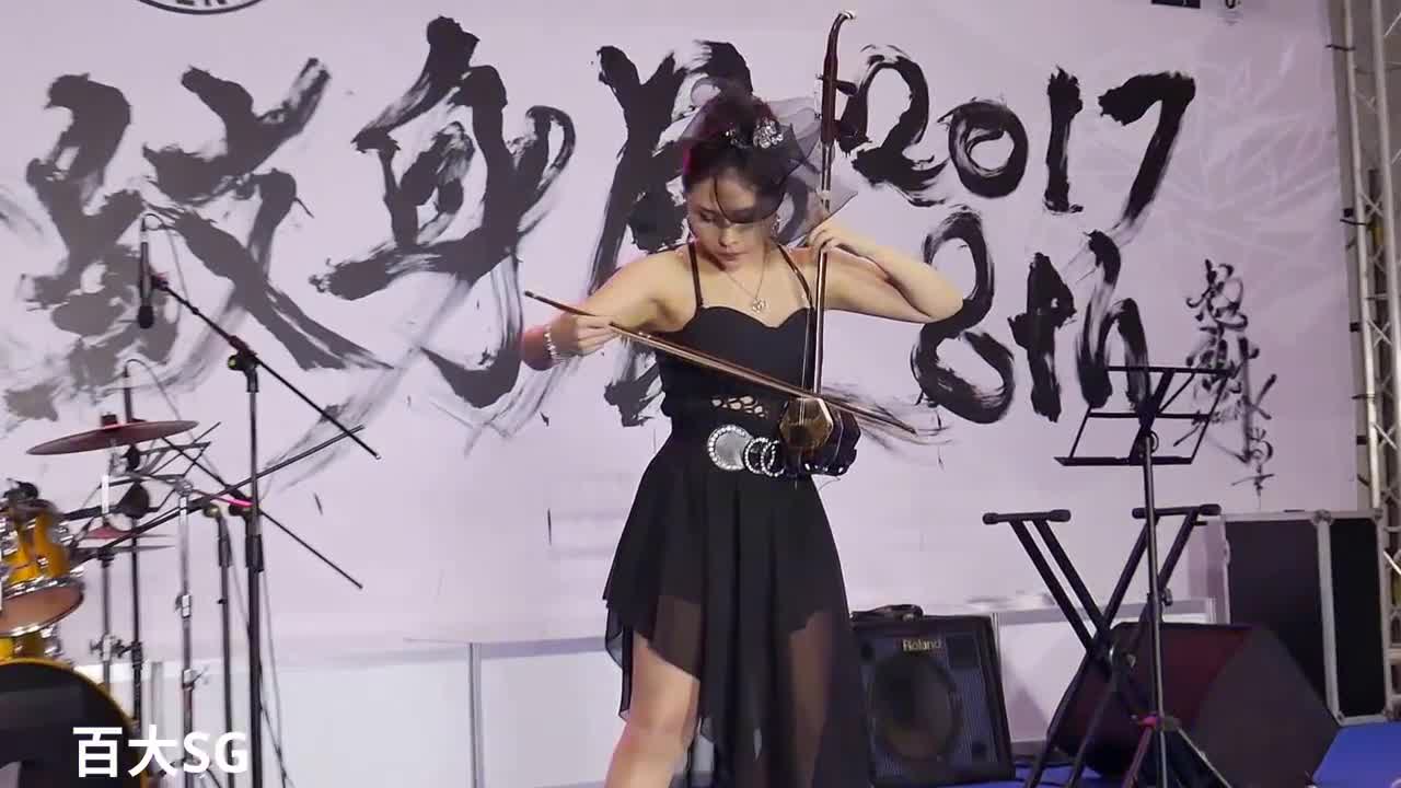 音樂家 e-j lee 李依潔 Live樂器秀 2017 第八屆 刺青展 TAIWAN TATTOO CONVENTION