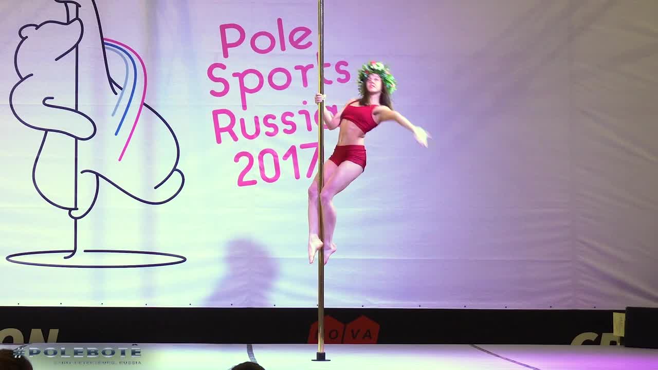 POLE SPORTS RUSSIA 2017  POLE ARTISTIC ELITE – Alina Kolegova